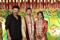 Celebs At Journalist Prabhu Daughter Wedding Photos